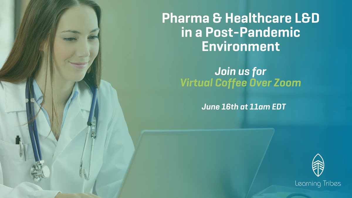 LearningTribesU's tweet image. Whether you&apos;re looking to redesign your training program, improve ROI, or transition to the new normal, join the Learning Tribes team to discuss Pharma and Healthcare learning in a post-pandemic environment. 
Register now. bit.ly/3gdB1Xa
#learning #healthcare #pharmacy