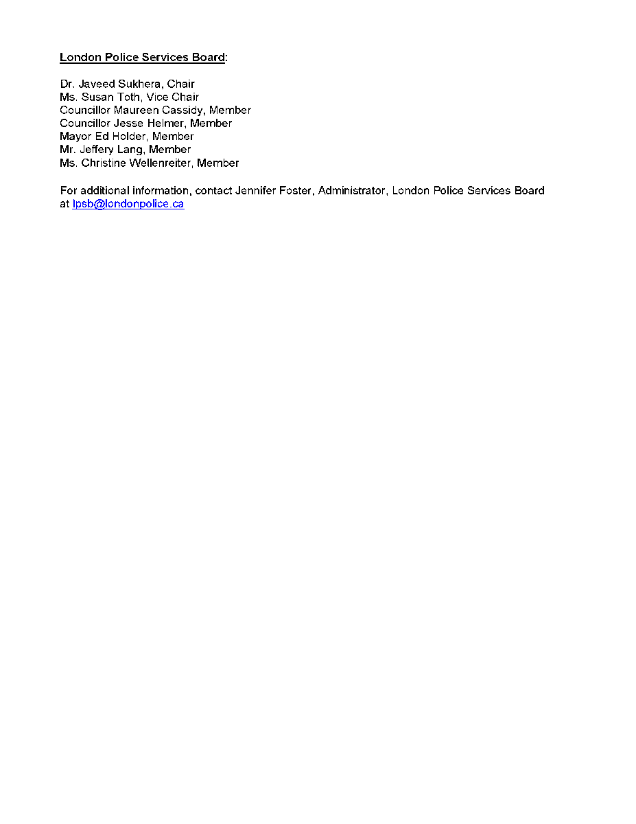 Please see the London Police Services Board's statement from LPSB Chair <a href="/javeedsukhera/">Javeed Sukhera MD PhD</a> related to Sunday's act of anti-Muslim hate and violence. <a href="/lpsmediaoffice/">London Police Service ON</a> #ldnont