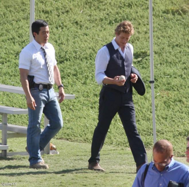 tmcastdaily's tweet photo. Simon Baker and Tim Kang shooting season 2. https://t.co/YWPbTA0GCS