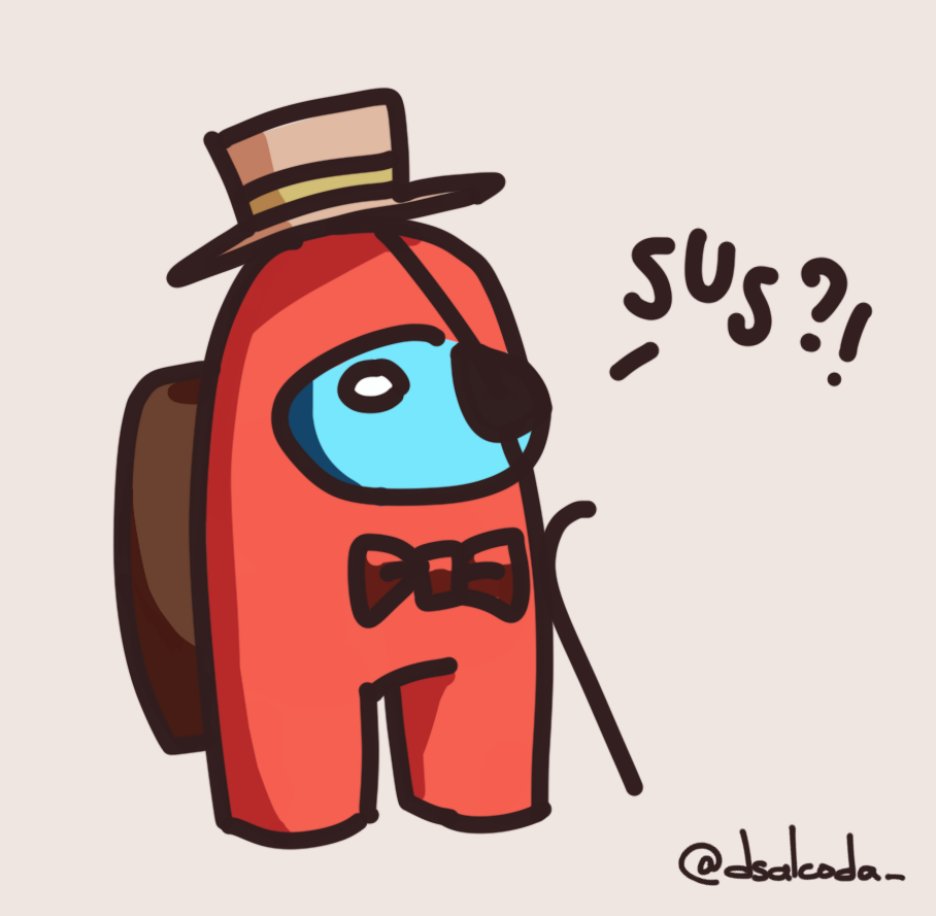 Turn your coat, strong character, and tarry among us down the vale, yougander, only once more!

@AmongUsGame, #JamesJoyce is #AmongUs!

#AmongUsFanArt by @dsalcoda_ 

#sus