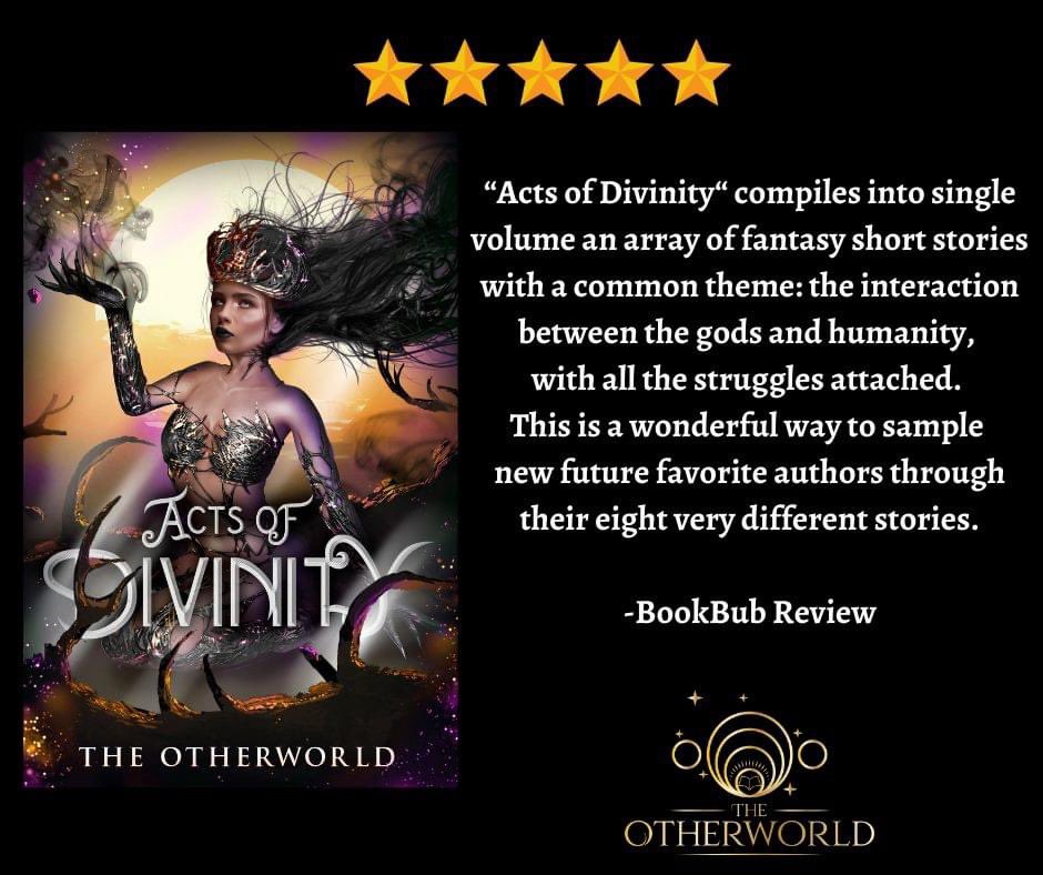 ThrowerCeleste's tweet photo. Early reviews are coming in! Check out the latest 5-star review for Acts of Divinity!

Release Party Page: https://t.co/ZFFbaYzZDz
Amazon Pre-Order: https://t.co/itYCdUZ4yY
#fiction #fantasy #reading #readers #bookworm #writingcommmunity #indieauthors #read https://t.co/nErHYBUR6p
