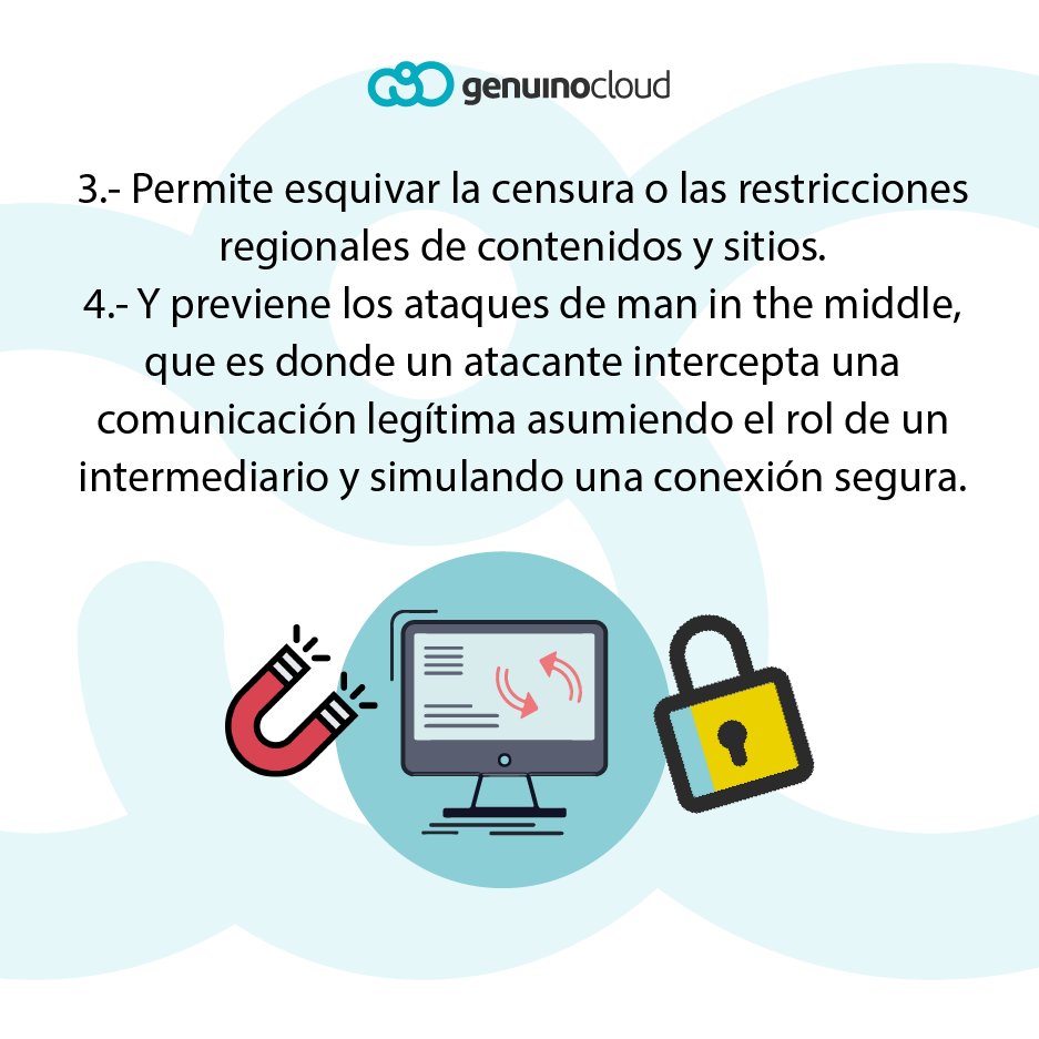 🔗¿Quieres mayor seguridad digital en tu empresa? 💻Una VPN es de las mejores opciones para ganar CONTROL y SEGURIDAD cuando tu y tu equipo navegan en internet 🌎.