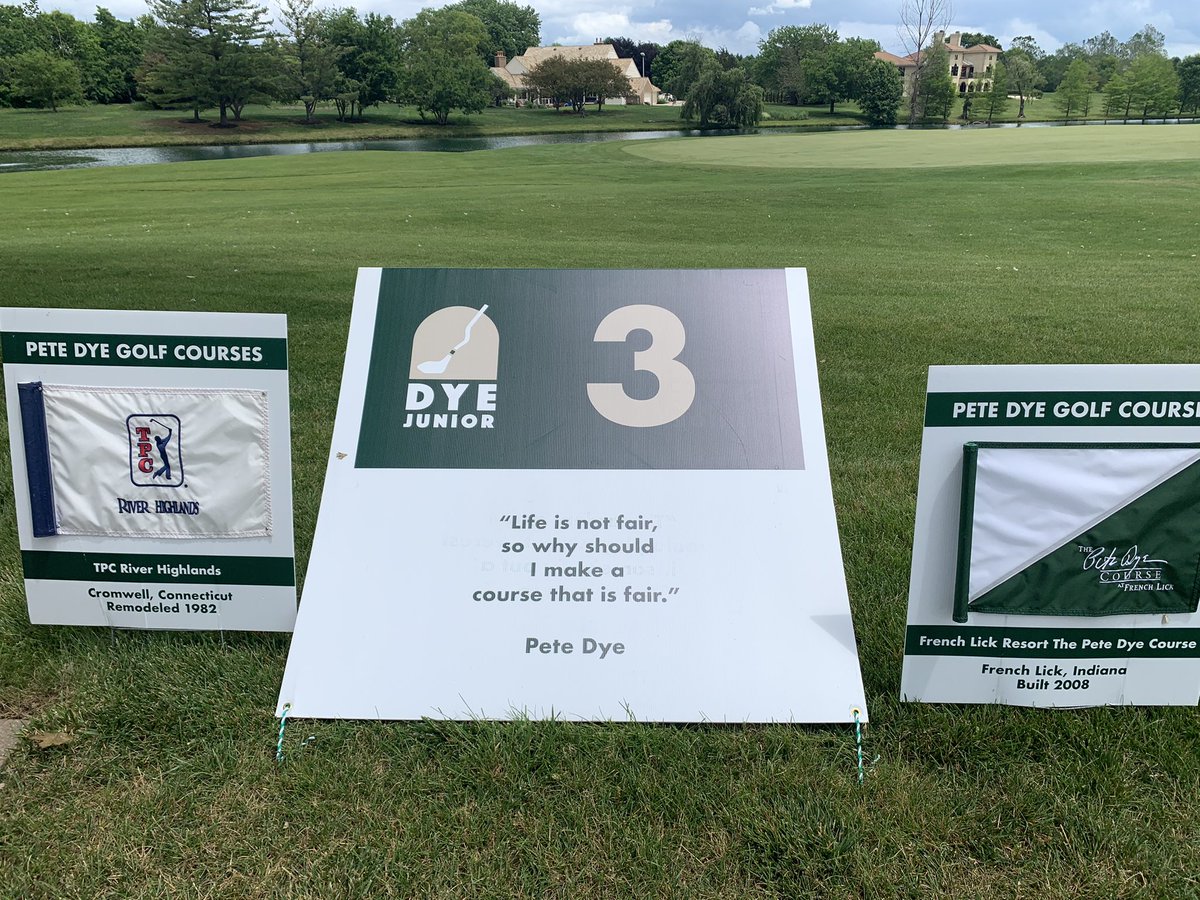 jasonablack's tweet photo. Golf memories. Golf learning. Golf friends. #blackpoulterdaly #crookedstick #petedye #rain #thickgrass #gettingbetter #golfwithJoy https://t.co/y3fg7HcjcA