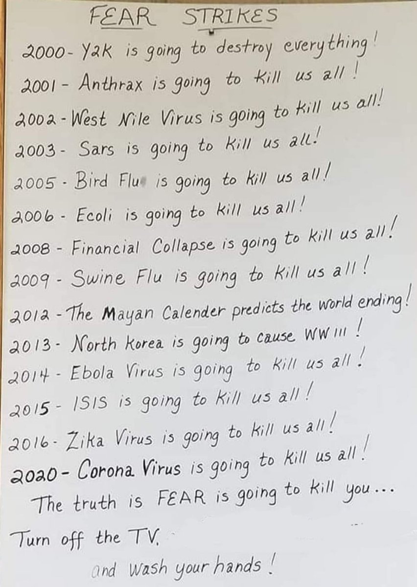 LeonardRoxon's tweet photo. Does make you think on who is profiting from all this fear mongering! https://t.co/6b4lSGt4RO