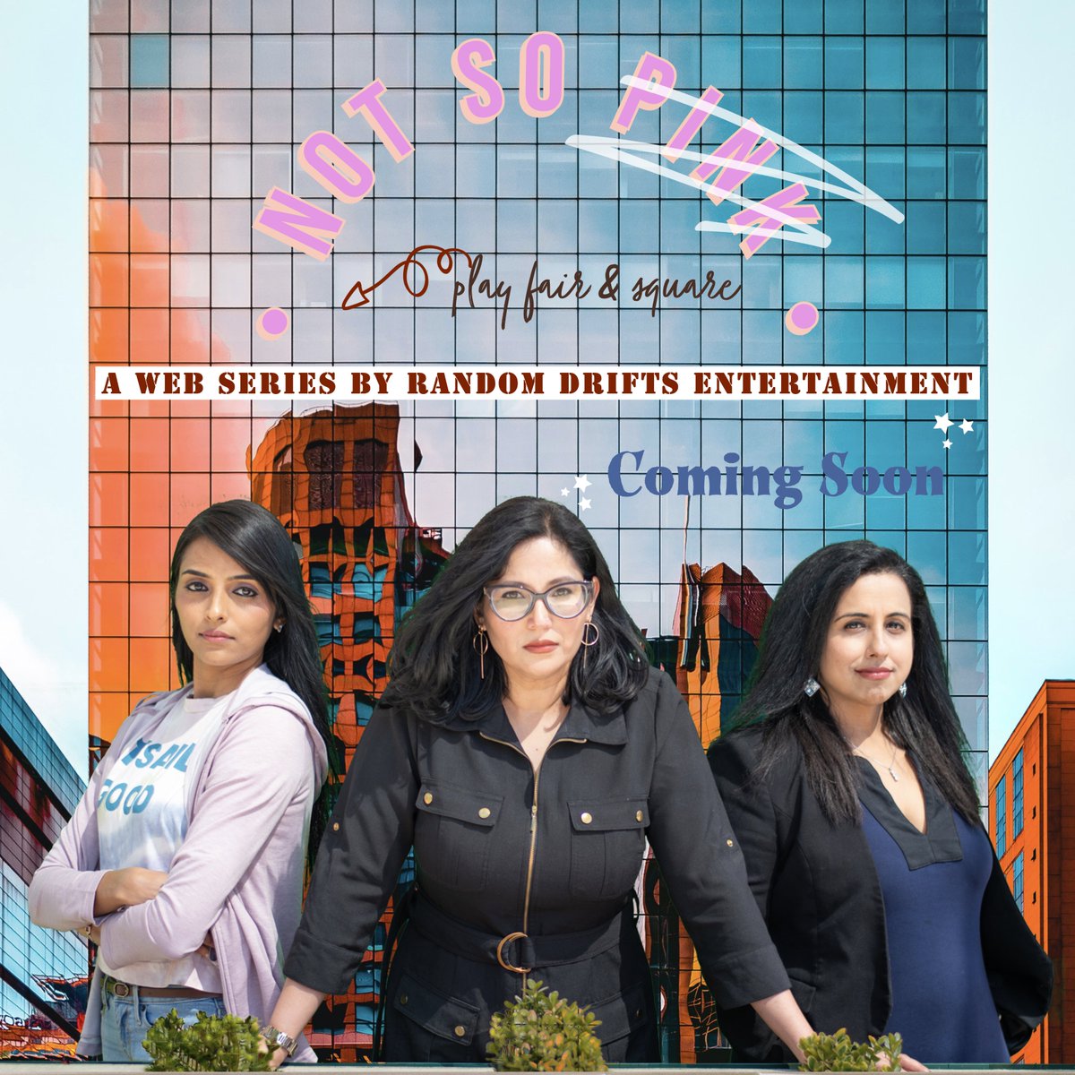 randomdrifts's tweet photo. Come along on an intriguing and a fun journey of three women who are unique in their own ways but their dreams and struggles bind them together.  

Random Drifts Entertainment is excited to announce their new web series, “Not So Pink”.

#RandomDrifts #NotSoPink #WebSeries https://t.co/89OqazIzG2