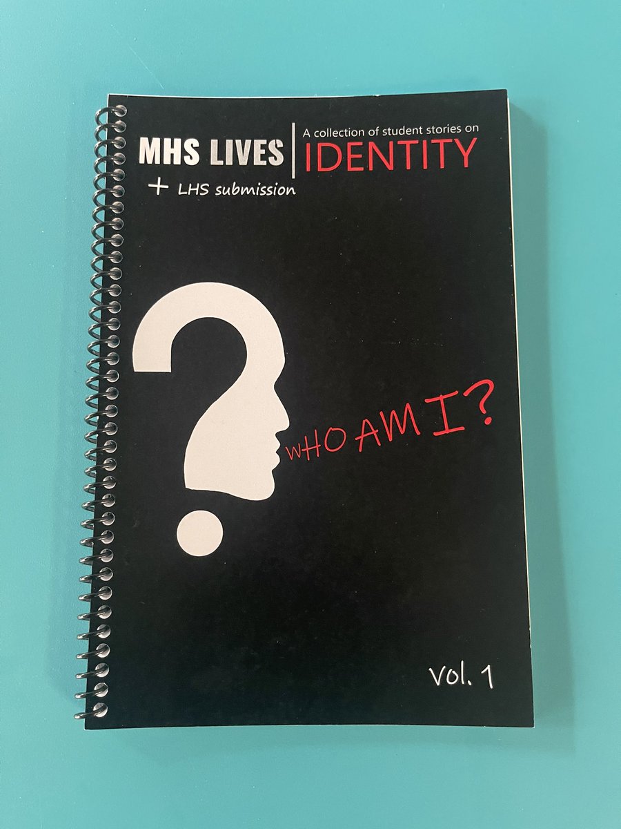 The work of students. This book is super dope. These students shared their stories. They shared their truth. We hold them in love. We protect them. We support them and we thank them. All power to all the kids! <a href="/MHSPrincipal/">Marquette Principal</a> <a href="/LHSLancerPrin/">LHS Principal</a>