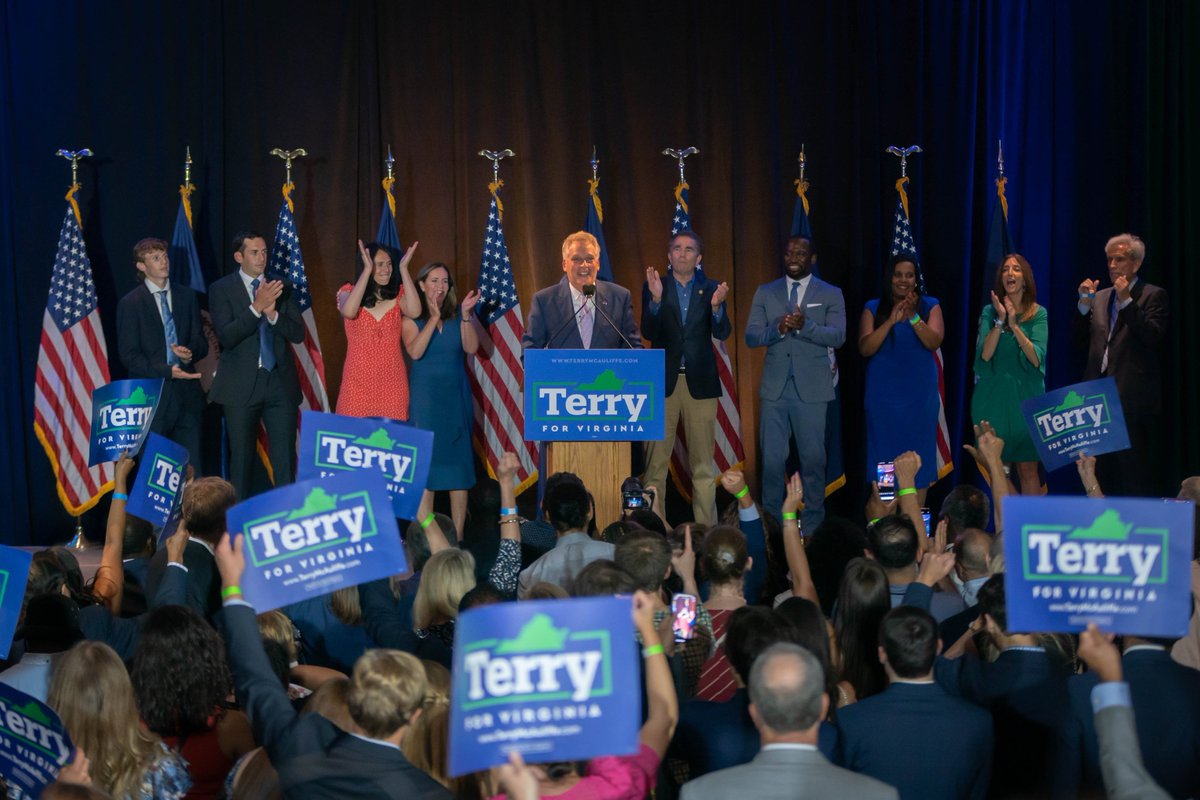 Virginia, I will work my heart out for you every single day. Let’s go win this thing. 💥