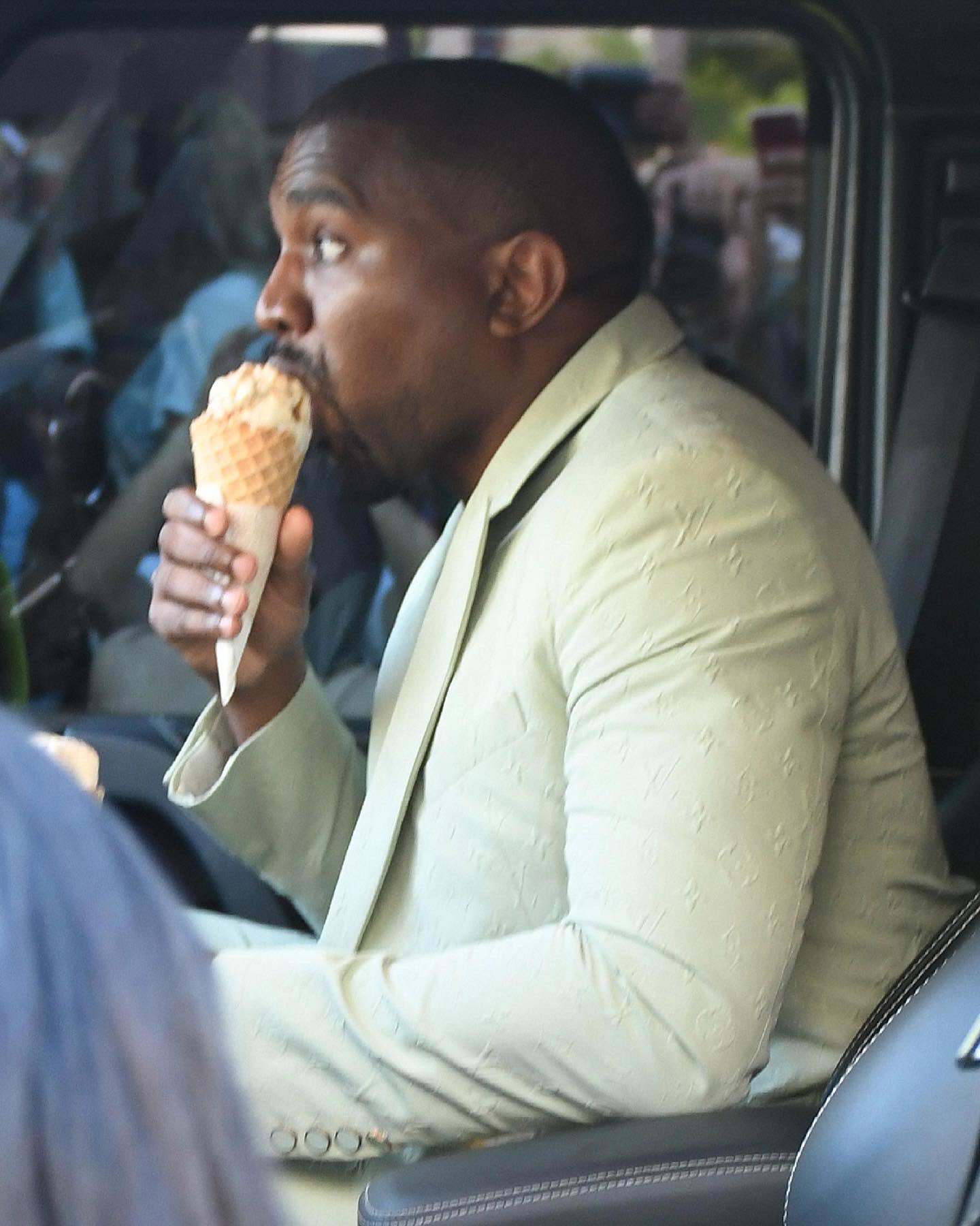Happy birthday to the greatest ice-cream lover, Kanye West. 