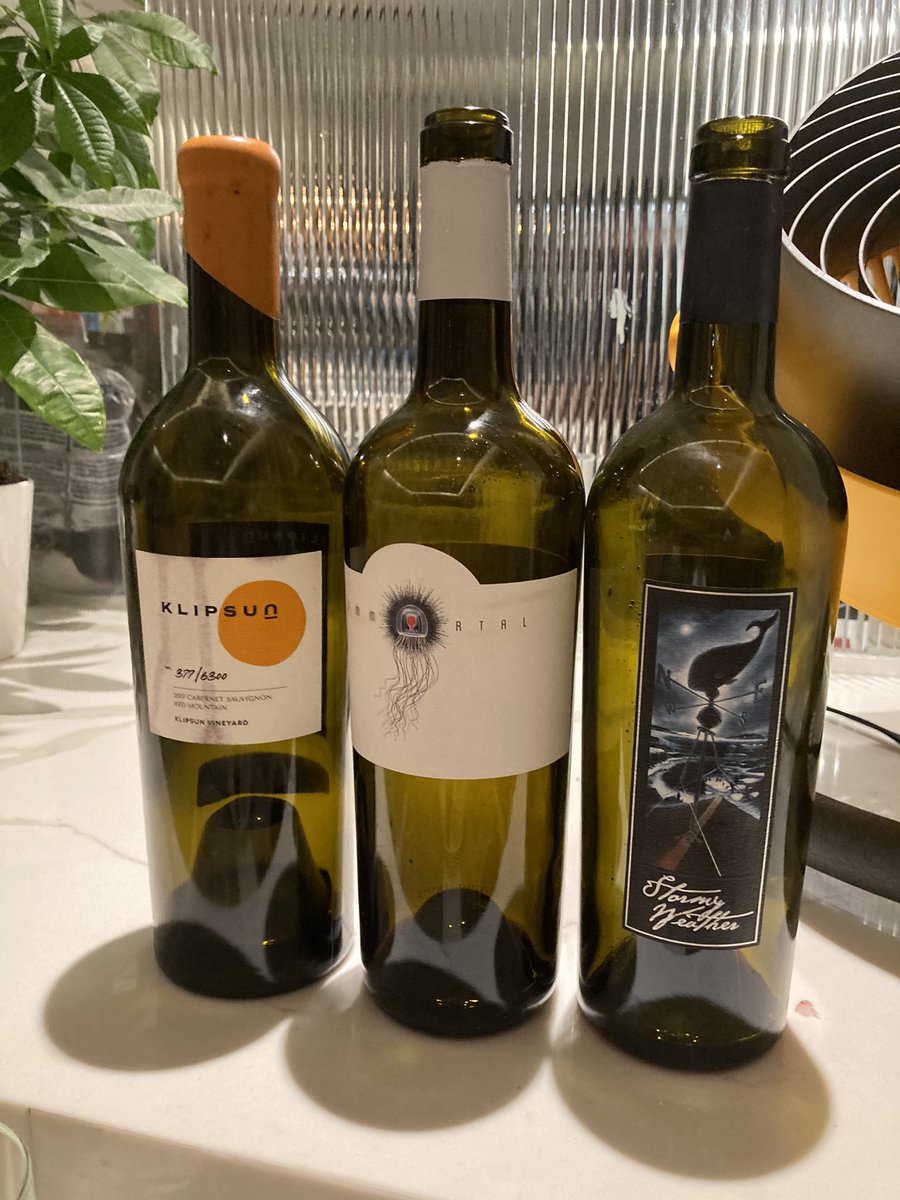 Out to dinner tonight.   No steak on menu. My friend called owner yesterday.  Magically 3 prime ribeyes show up on our table tonight!  <a href="/immortalestate/">Immortal Estate</a> was WOTN in my opinion. The other 2 weren’t slackers by any means though.