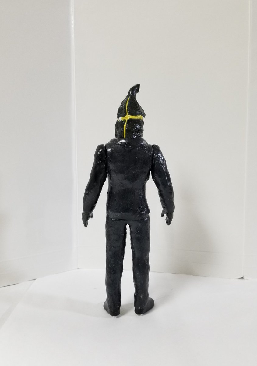 変身怪人ゼットン星人の500ソフビが完成！4枚目は昔作ったゼットン星人