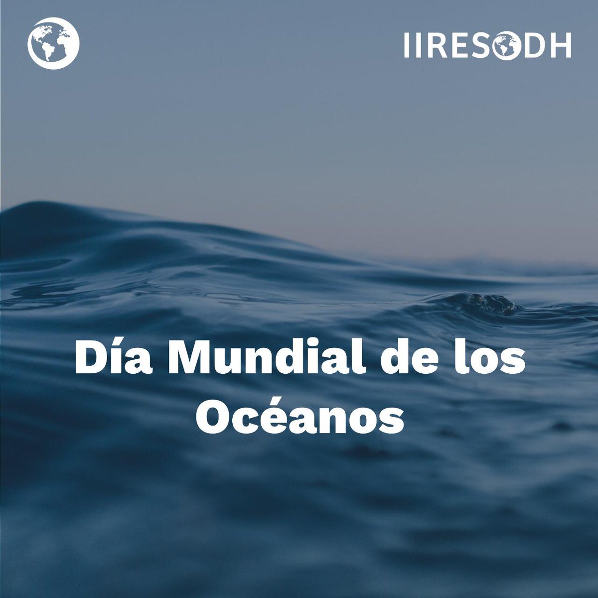🌊Los océanos son indispensables para la vida🌏, producen el 50% del oxígeno, regulan del clima y dan alimento. 

📄La #ONU destaca el Objetivo de Desarrollo Sostenible 14, que indica: “Conservar y utilizar de manera sostenible los océanos y los recursos marinos de cara a 2030."