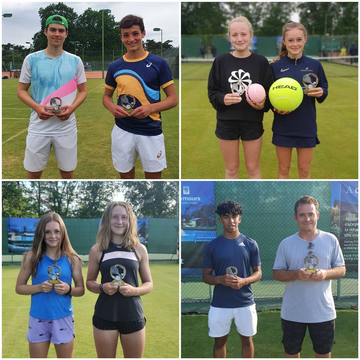 WokingLTCC's tweet image. #WhitsunOpen 2021 Sponsored by @seymours_estate  #PrestigeHomes concludes after an amazing 6 days! 🎉😊
🎾 444 Players
🎾 510 Matches
🎾 24🏆's
✅ 1st #weeklong 1 day #fast4 #G3
✅ 1st #Woking Singles 🏆 for a multi #GrandSlamChamp😉
✅ 1st G3 with more girls than boys! 👊💥👏