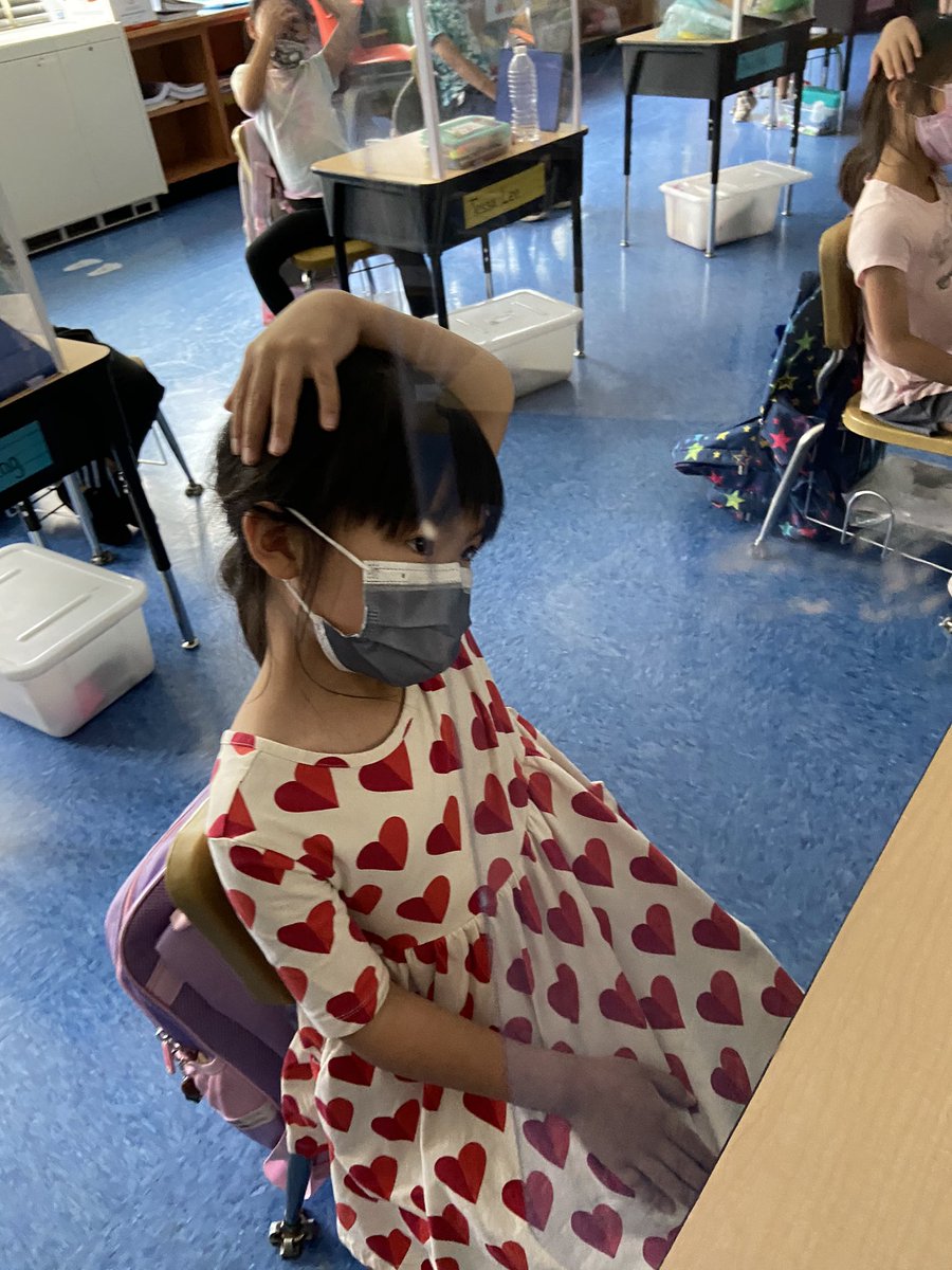 Miss_Junge's tweet photo. Today was “M” for mindfulness in our ABC countdown! We did some mindfulness exercises this afternoon! Check us out in action! @GinaFaust #cantiague https://t.co/Ei6p6AtHaX