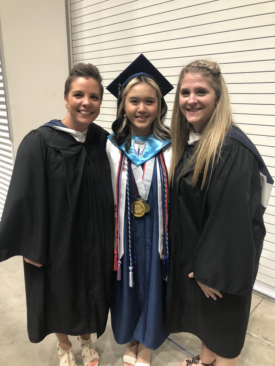 Backstage with our amazing president, Catherine!