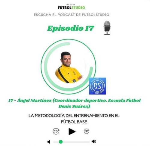 _FutbolStudio_'s tweet photo. NUEVA TEMPORADA: El verano no nos para. Volvemos con nuevos capítulos en el podcast. El de esta semana charlamos con (@Angelsweet_8 ) Ángel Martínez, coordinador deportivo de una de las academias de fútbol base referentes en Galicia ⚽️ @EscuelaDenis https://t.co/tV6E1Mro2g