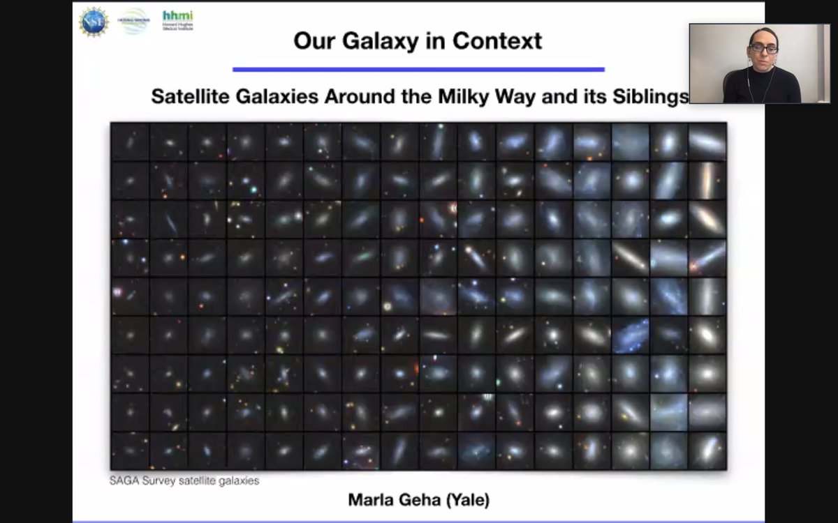 astrobites (@astrobites) on Twitter photo We're wrapping up Day 2 of #AAS238 with a plenary talk by <a href="/mgeha/">Marla Geha</a> about the "nieces, nephews, and niblings" of the Milky Way: low-mass satellite galaxies around Milky Way-like galaxies! We're wrapping up Day 2 of #AAS238 with a plenary talk by <a href="/mgeha/">Marla Geha</a> about the "nieces, nephews, and niblings" of the Milky Way: low-mass satellite galaxies around Milky Way-like galaxies!