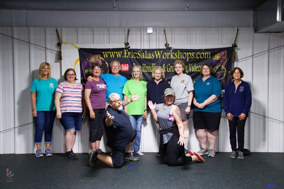 EricSalasProduc's tweet photo. South Hutchinson, KS

2-day All Breed Dog Dog Training &amp; 5-day All Breed Dog Training Symposium  ||  July 17th ~ 23rd

https://t.co/laUi3QC9sy

#EricSalasWorkshops #DogHandler #JuniorHandler #AKC #UKC #FCI #ABKC #IABCA #Grooming #ShowDogGrooming #CompetitionGrooming https://t.co/0aTeW2OsIA