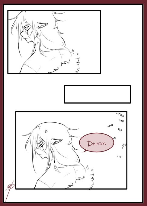 (1/2) 
I hate that i simplified my style on the first 3 panels
#dreamfanart #technobladefanart #RIVALSTWT 