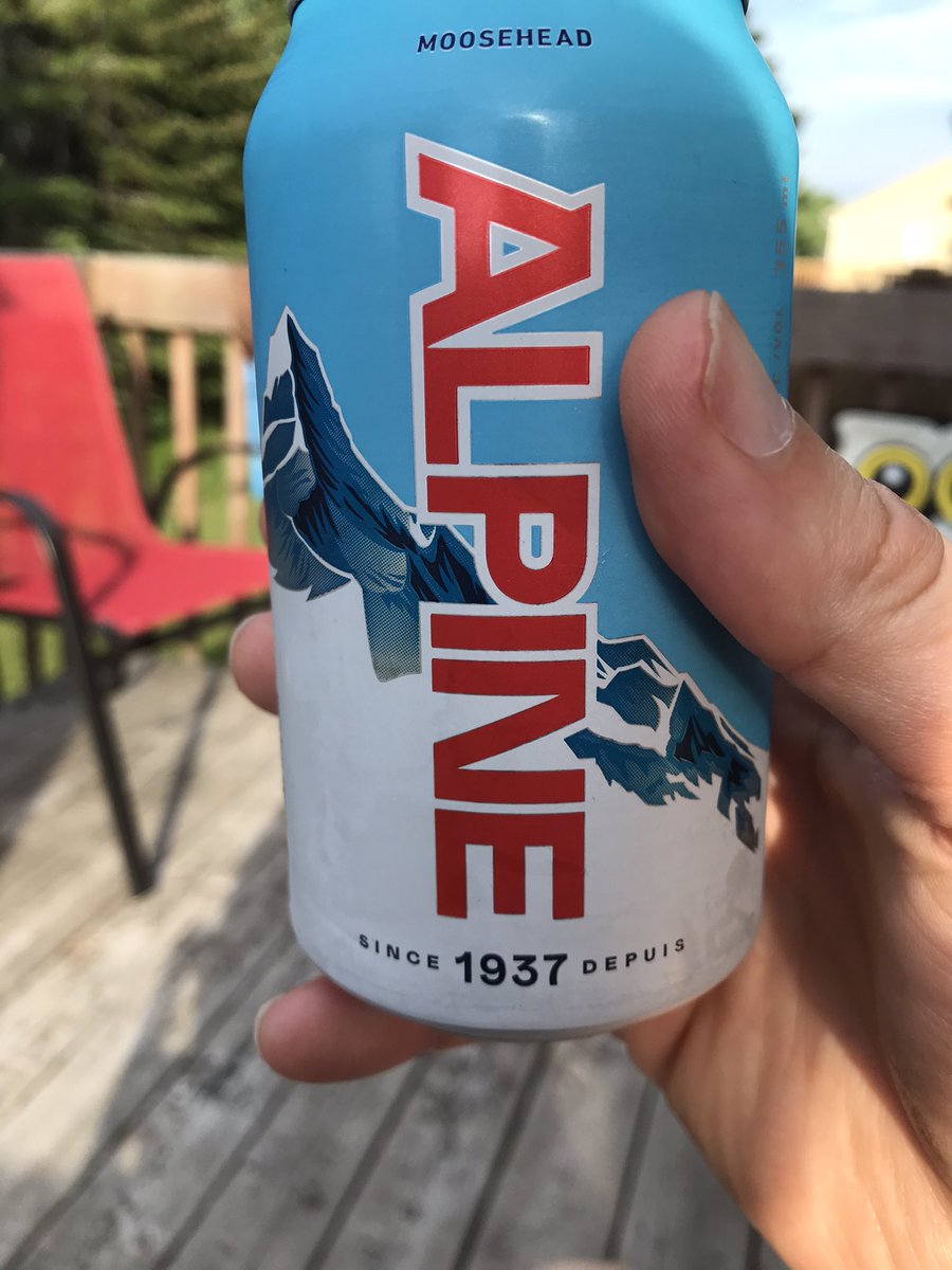 Beautiful evening to enjoy a nice cold beer on the deck <a href="/MooseheadLager/">Moosehead Breweries</a>