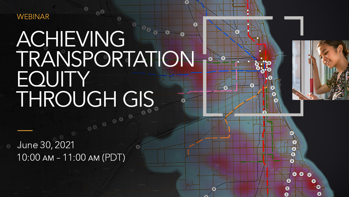 EsriSLGov's tweet photo. Mark your calendar for our next webinar on June 30! Reserve your virtual seat to explore how to achieve transportation equity through GIS. Join us to learn more about the capabilities of GIS, see real examples, and engage with industry experts. 

https://t.co/QqUpaBxAep 🚗💨 https://t.co/9vdYRA0FH5