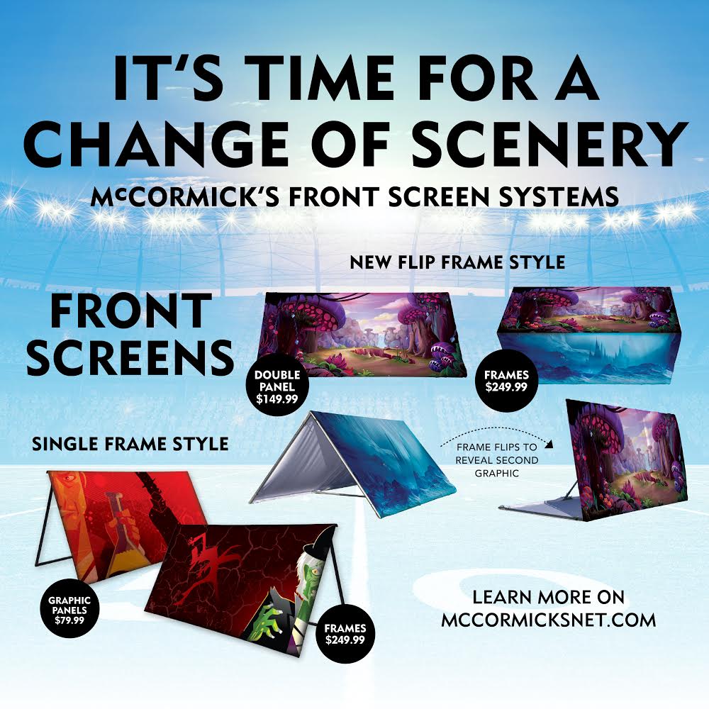 Check out our NEW Flip Frame Front Screen! It flips to reveal a second graphic. 🔄

wgi #dci #boa #schoolspirit #flags #colorguard #winterguard #marchingband #marchingarts #banddirector #colorguarddirector #guarddirector #music #musiceducation #musiced #musiceducator #band