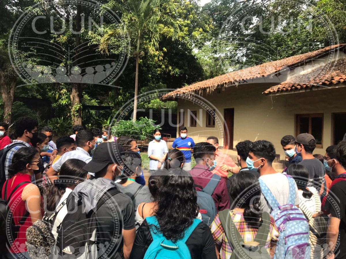 CUUNTECNOLOGIA's tweet photo. Visita al Jardín Botánico Ambiental UNAN-Leon por parte de estudiantes de primer año de la carrera de Biología promovido por CUUN-Tecnología. #CUUN1914 @CUUNUNAN1914 https://t.co/pztObf8WjK