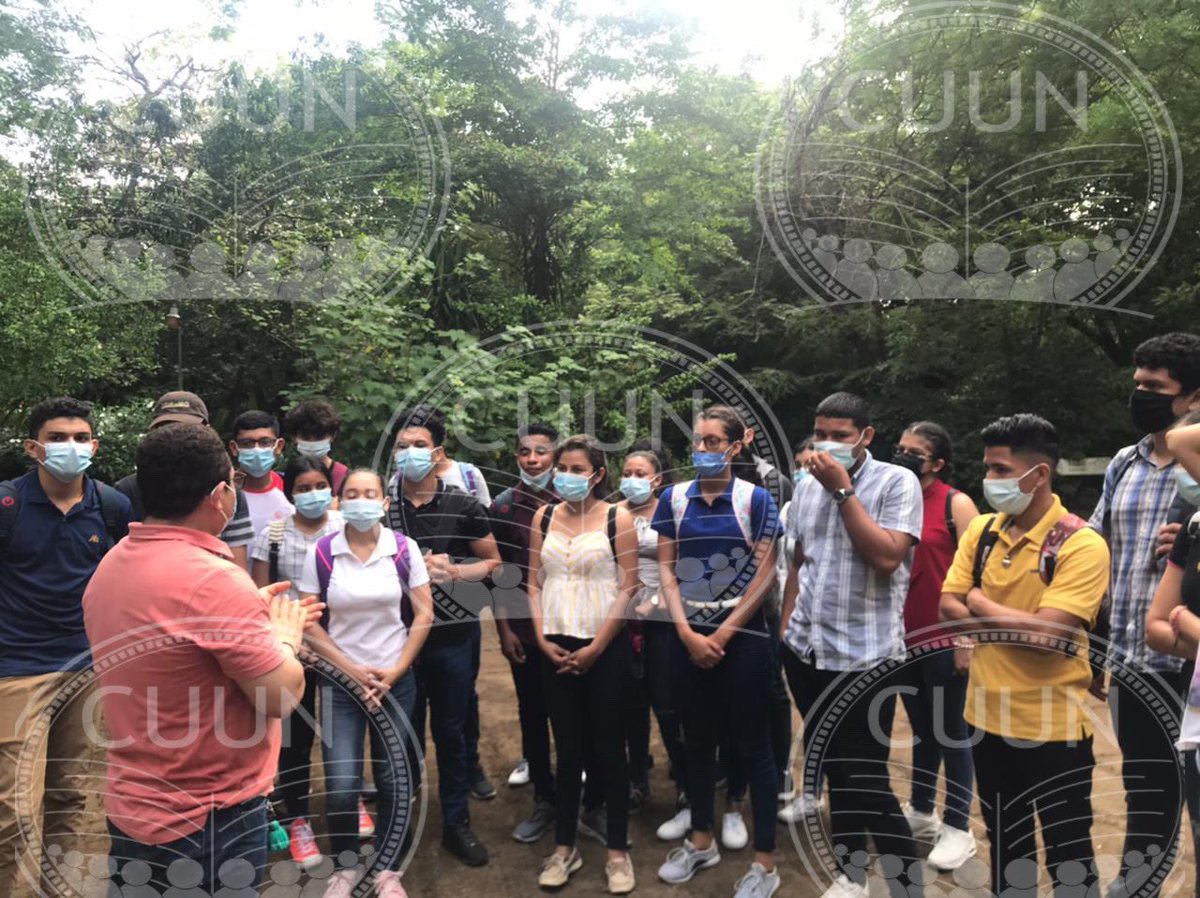 Visita al Jardín Botánico Ambiental UNAN-Leon por parte de estudiantes de primer año de la carrera de Biología promovido por CUUN-Tecnología. #CUUN1914 <a href="/CUUNUNAN1914/">CUUN UNAN-León</a>