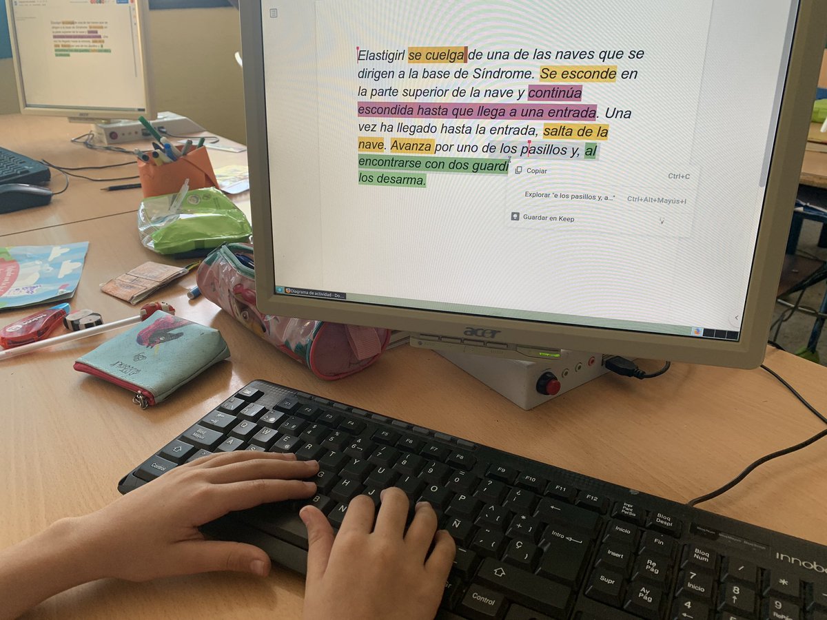 fjavier_AJ's tweet image. Con pocas actividades como esta el alumnado ha percibido que el Pens. Computacional implica una forma distinta de pensar y comunicar; que nos permite expresar ideas sea cual sea el área en la que queramos aplicarlo. ¡Pasada el curso #ModelingAtSchool! Gracias, @J_MorenoL, again.