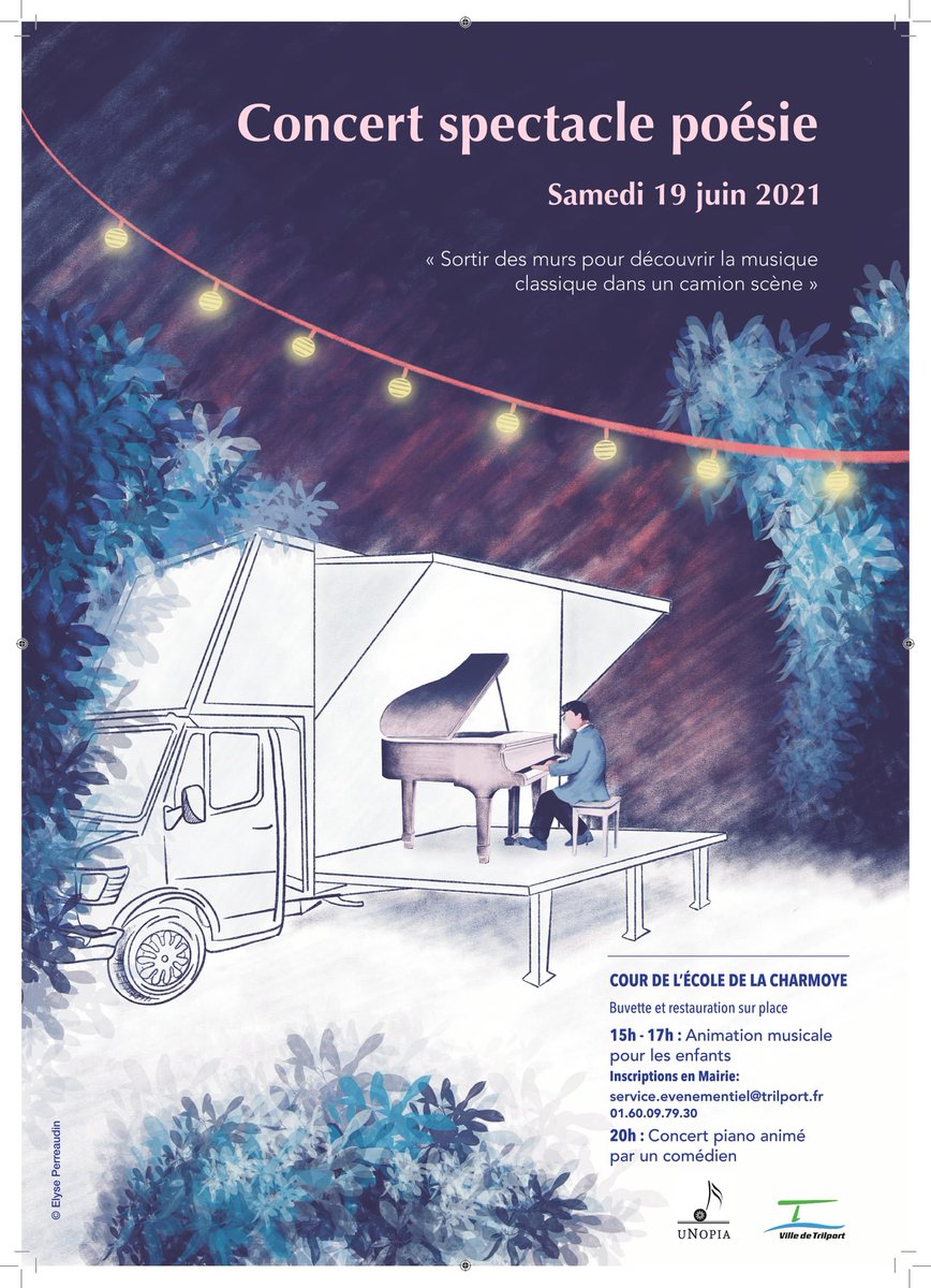 j2morer's tweet photo. #Unopia fait étape @VilledeTrilport afin de fêter la musique et renouer avec la vie sociale #PostCovid grâce à un concert de piano voyageur dans une cour de récré d'école ... Voyage improbable et poétique proposé par @guilhem84 https://t.co/kx6n6IO65I