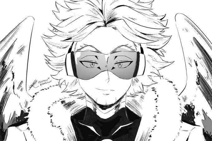 Warm up sketch 🪶✨

#keigotakami #hawksbnha #mha 