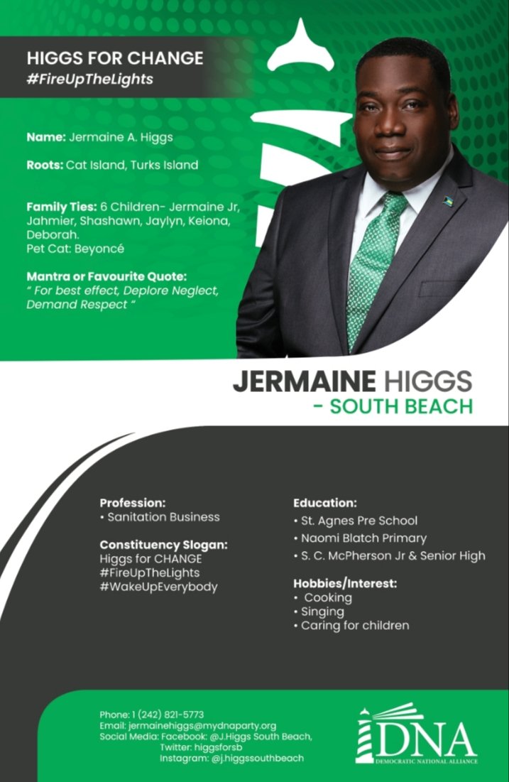 Higgsforsb's tweet photo. #HiggsForSouthBeach #DNA2022 #KokolafeForPrimeMinister #HiggsForChange #ChangeThatMakeSense https://t.co/gjdNsfQjrh