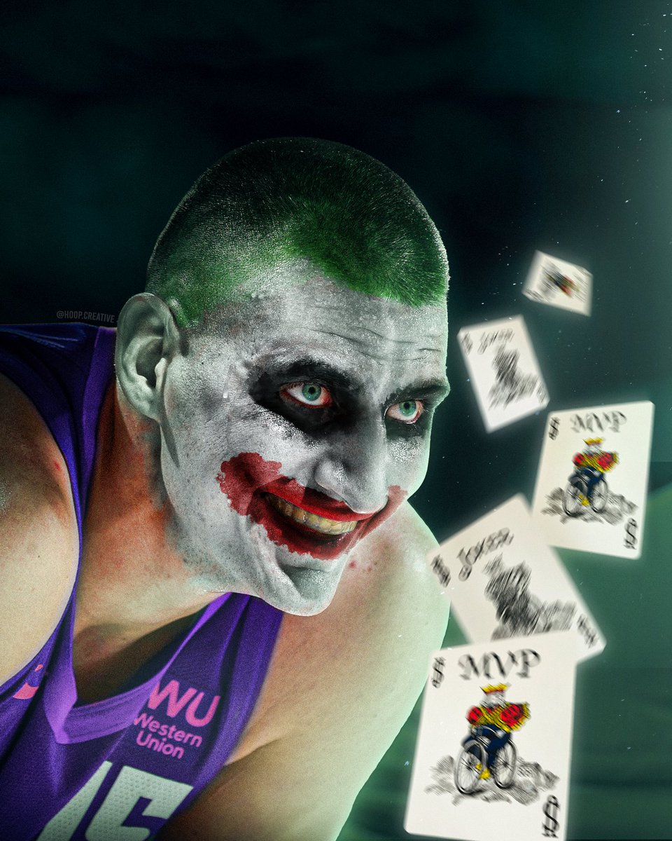 X 上的Will Whitty:「Nikola Jokic “Joker” 🃏 is the 20'-21' NBA MVP🔥 • #smsports #nikolajokic #MVP #jokic https://t.co/FhNu1GrP49」 / X