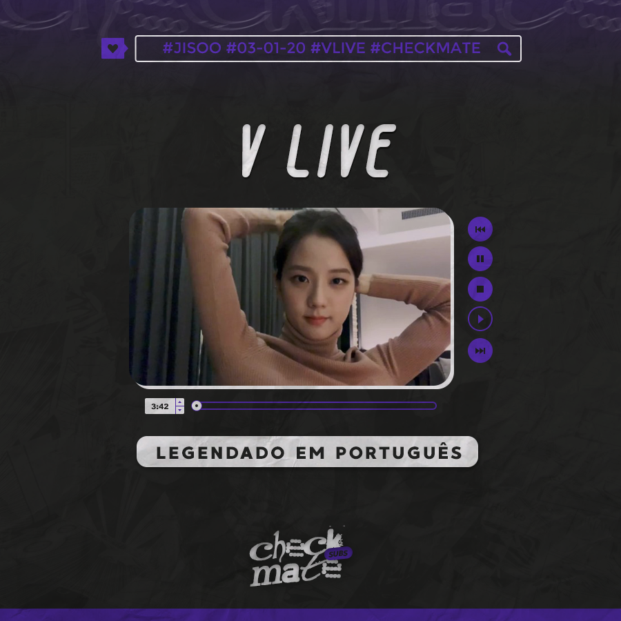CheckmateSubs's tweet image. [PT-BR] V LIVE - Jisoo (03/01/2020)

"Olá, olá 🥳" 

Okru: bit.ly/VLIVE-JISOO-03…
Drive: bit.ly/VLIVE-JISOO-03… 

#CheckmateSubs #Jisoo #VLIVE