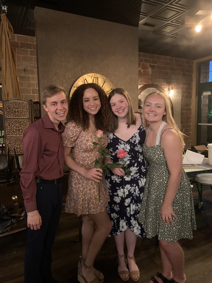 What a beautiful celebration of another phenomenal theater season! Thank You Senior Parents for planning our annual banquet!! #wearechan #theztroupe7789 #iwasntcryingijusthadabuginmyeye #rats