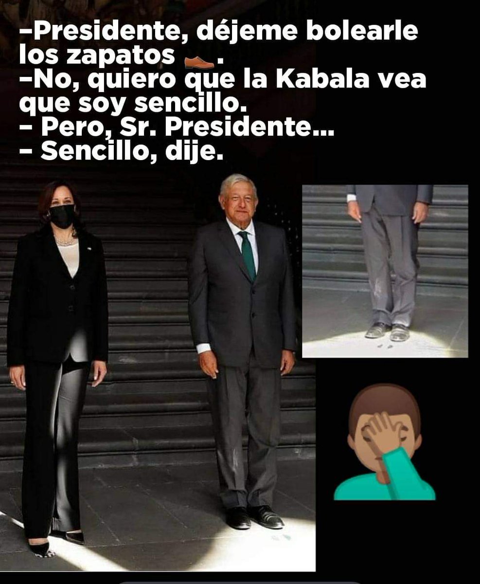 GMO3STRADA's tweet photo. El tema aquí es: ¿cómo chingados se ensucia los zapatos si no sale de Palacio Nacional? ¿Tienen un arenero ahí? @lopezobrador_ @CircuitoPeriod1 @FCA2021 @AntonioAttolini @MarkoCortes https://t.co/fKPQNWpNp3