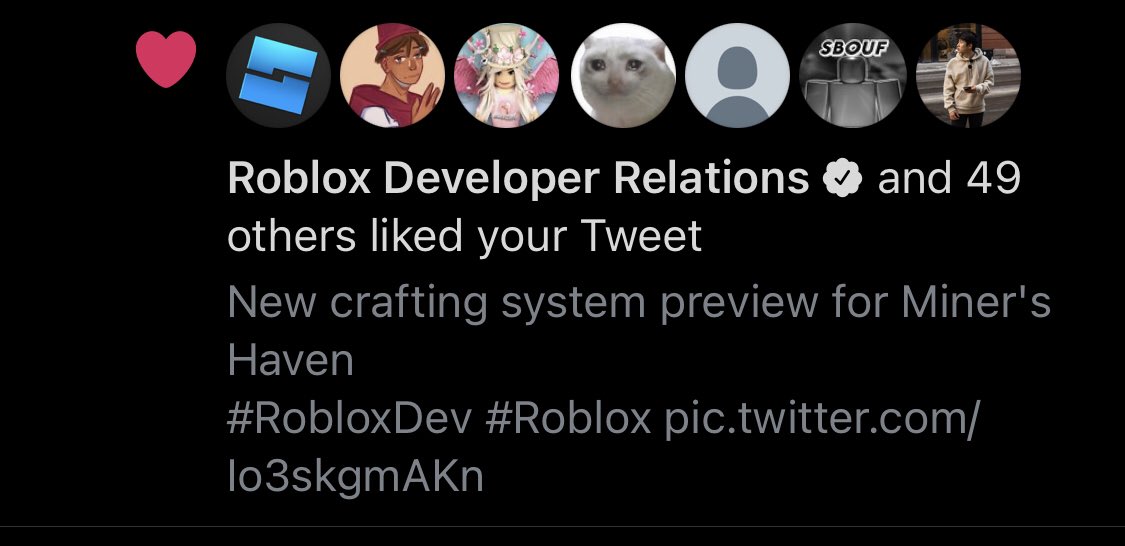 Talon On Twitter New Crafting System Preview For Miner S Haven Robloxdev Roblox Https T Co Io3skgmakn Twitter - roblox rome crafting system