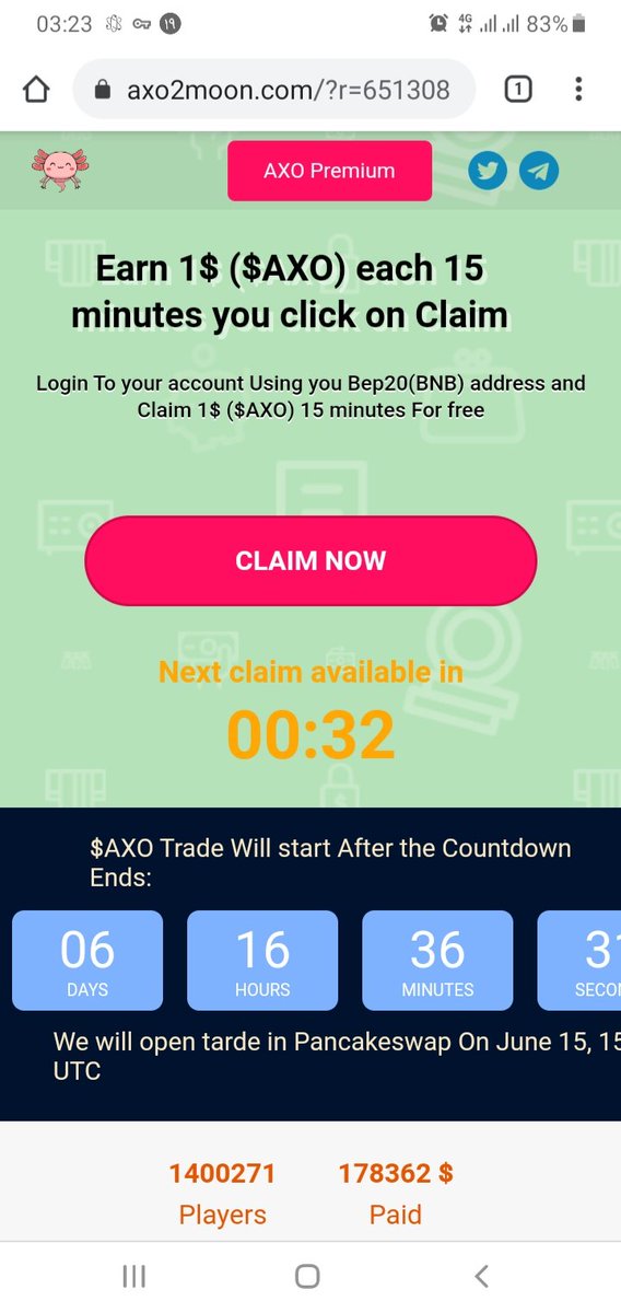 1365Nojavan's tweet photo. @Naeempix https://t.co/Box5Vol06g

ایردراپ واقعی برداشت در حدنصاب
#Airdrop 
#Bitcoin https://t.co/yqKjKSMjyf