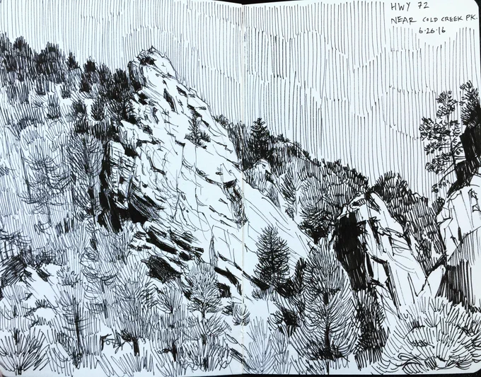 #3underseen I've done lots of nature sketches over the years but I don't think I post them enough. https://t.co/GU5QIcukGR 