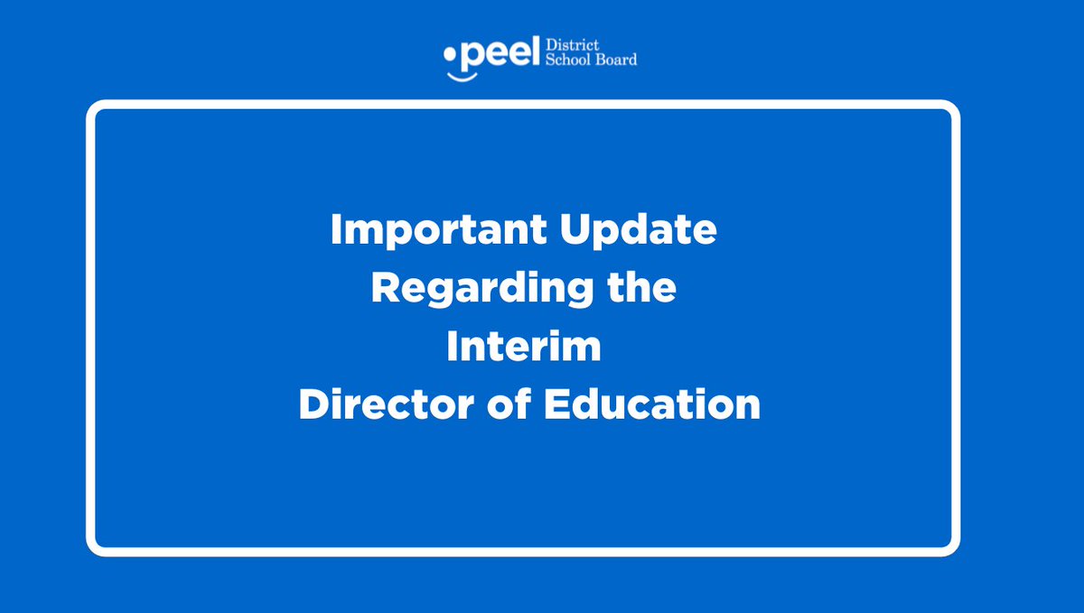 Peel District School Board tweet media