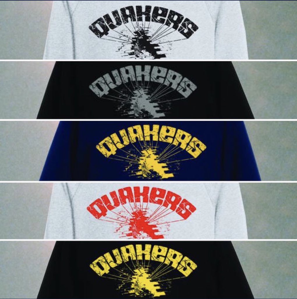 RealKatalyst's tweet image. Quakers merch now available here.... let’s go!!

invada.co.uk/collections/qu…