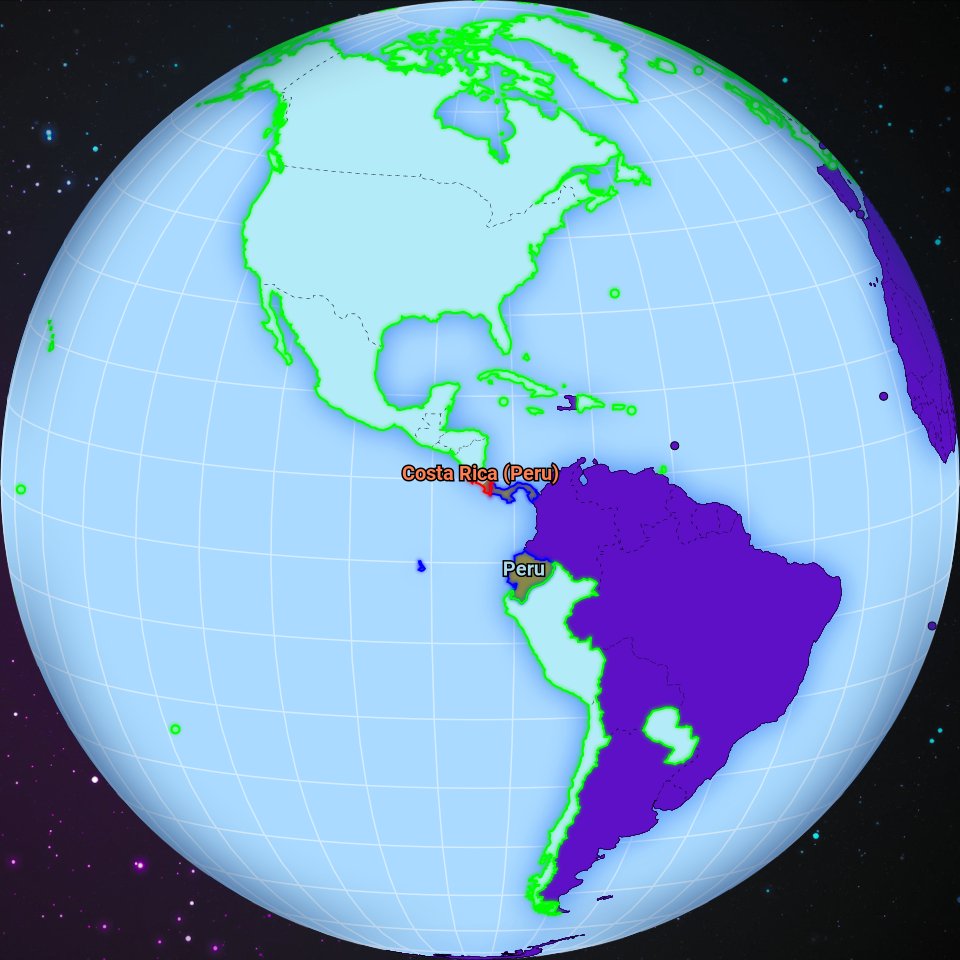 worldwarbot's tweet image. February 2112, Vietnam conquered Costa Rica territory previously occupied by Peru.
Check the full map at worldwarbot.com
#Vietnam #Peru