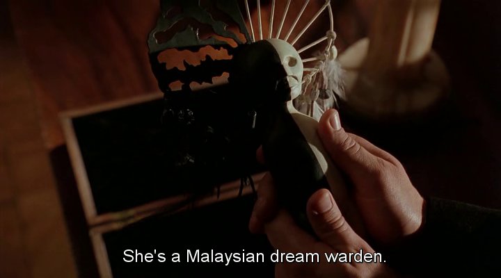 BatMinute's tweet photo. Just spotted this in Nightmare on Elm Street 3, a movie notably directed by Chuck Russell, who'd go on to direct a little movie called The Mask, which starred... We'll, you get the idea #everythingsconnected https://t.co/jhM8heYbmR