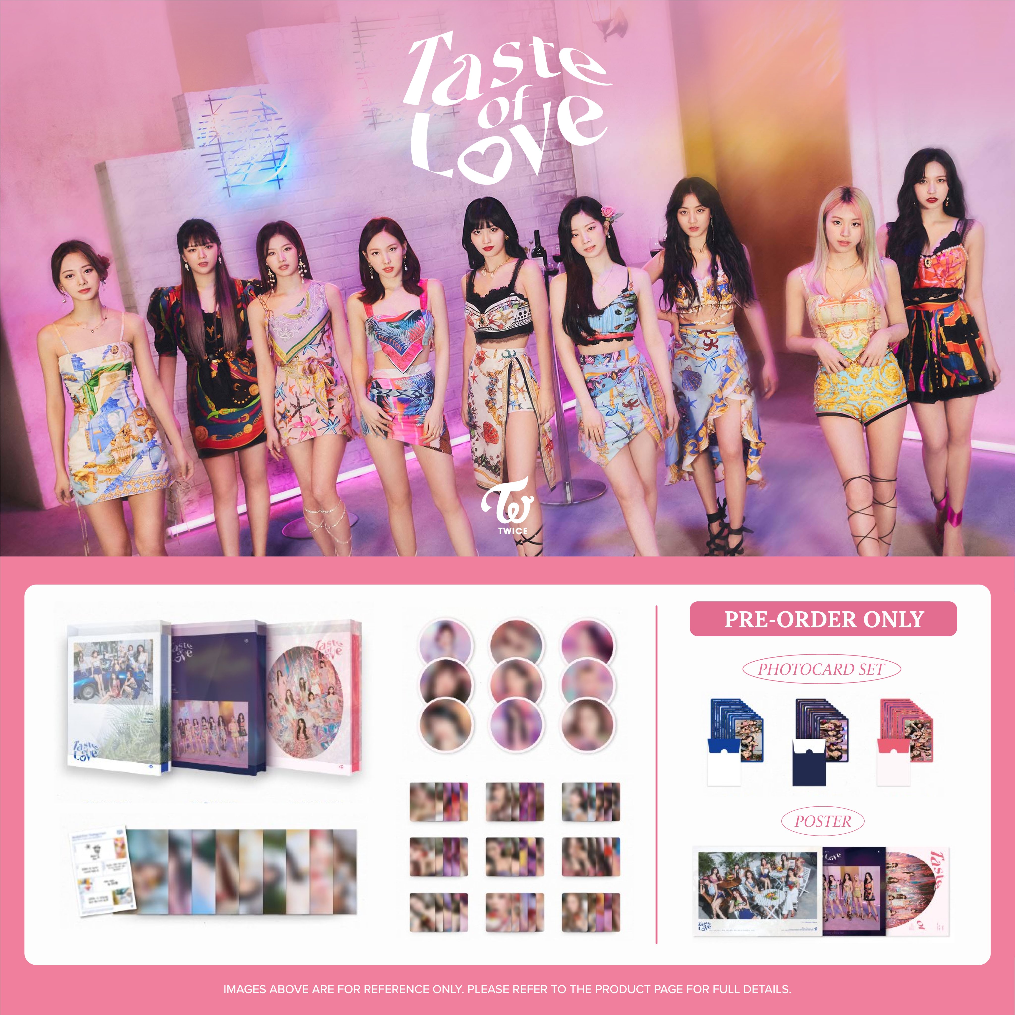 TWICE 10TH MINI ALBUM - TASTE OF LOVE