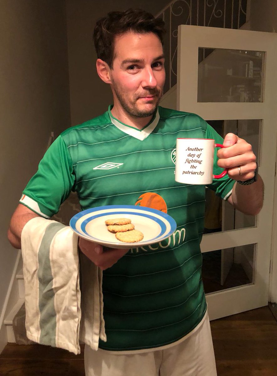 ciaranahern's tweet photo. Most importantly I was home just in time to serve some tea and biscuits to @maeveorourke who was back from saving the world, yet again โ๐ #RepudiateTheReport @RTE_PrimeTime https://t.co/S0JSYfFEpp