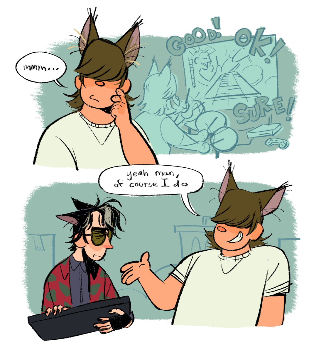its like, the same thing 