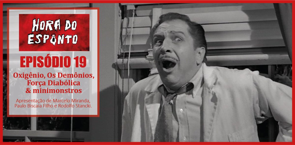 espantopodcast's tweet photo. Não sabe o que ver no fim de semana? Não fique assustado como Vincent Price em Força Diabólica. Ouça as recomendações do último episódio de Hora do Espanto. Estamos em todos as plataformas de podcasts #Horrorpodcast #CinemadeHorror https://t.co/uQHgdg3dab