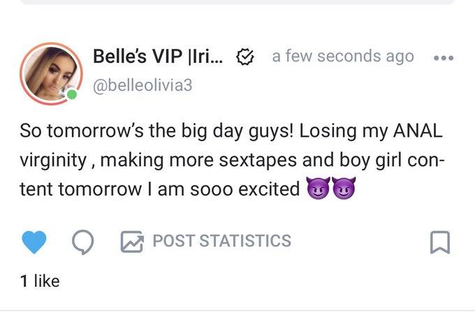 So I&rsquo;m losing my ANAL virginity for my onlyfans tomorrow.... subscribe you do not wanna miss this🥵 https://t