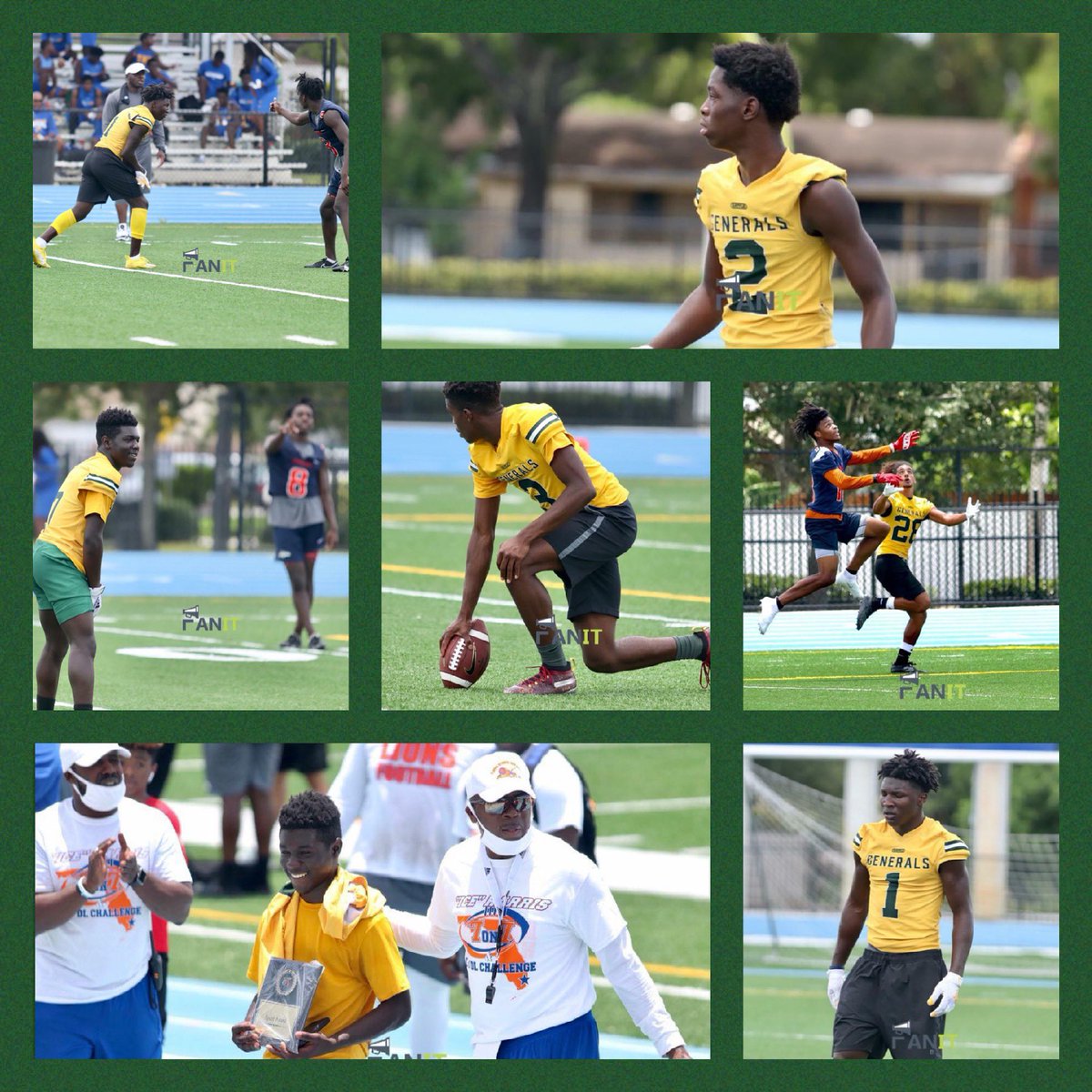 Our Generals showed up and OUT at the Ice Harris Tri- County 7 on 7 Championship that was held at Betty T. Ferguson! You see results when you put in the work..amazing work Generals🏈🔰🏈 #generalpride🔰