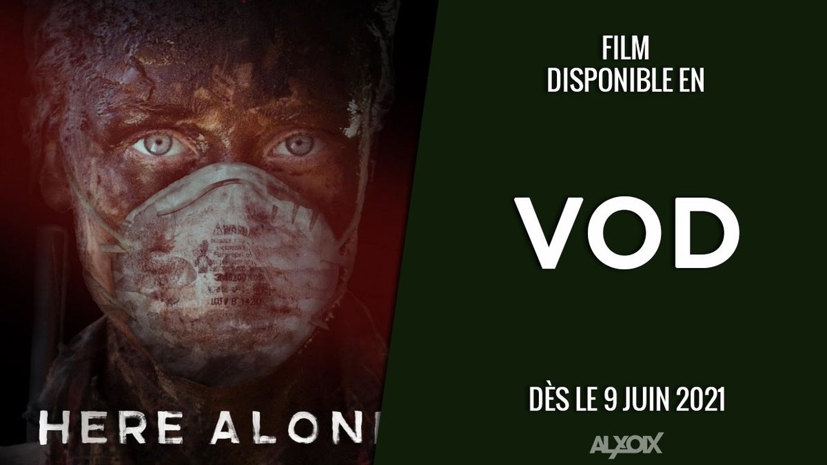 alxserix's tweet photo. Le film d'horreur #HereAlone est dès maintenant disponible en VOD.
"Dans un futur proche… Frappée par une pandémie, la planète est désormais parcourue par des hordes d’infectés sanguinaires. Ann, experte de la survie, fait partie de ceux qui ont échappé à la première vague." https://t.co/DHMrw9ILQj