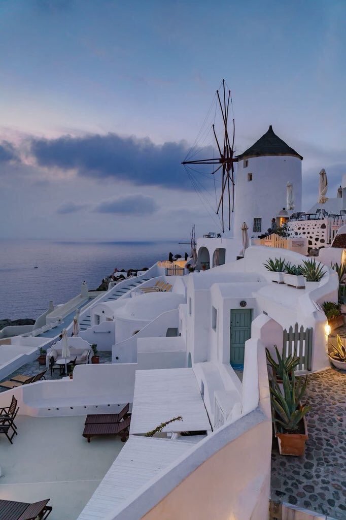 سانتوريني ، حيث يكون الجمال ❤️